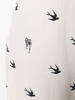 Thumbnail for your product : McQ swallow print skirt
