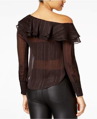 Macy's The Edit by Seventeen Juniors' One-Shoulder Top, Created for