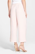 Thumbnail for your product : Vince Camuto Belted Pleat Front Crop Pants (Regular & Petite)