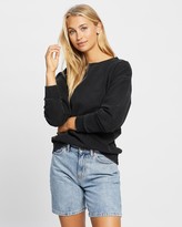 Thumbnail for your product : Silent Theory Women's Black Sweats - Standard Crew Sweatshirt - Size One Size, 8 at The Iconic