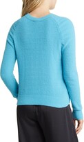 Thumbnail for your product : Halogen Gathered Shoulder Crewneck Sweater