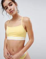 Thumbnail for your product : Jack Wills Brockfield Logo Bralette
