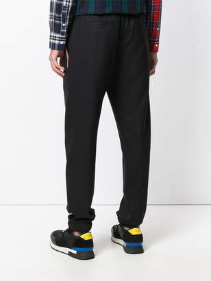 Givenchy stars and stripe panel tapered trousers