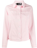 women's moschino denim jacket