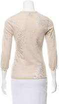 Thumbnail for your product : TSE Printed V-neck Sweater