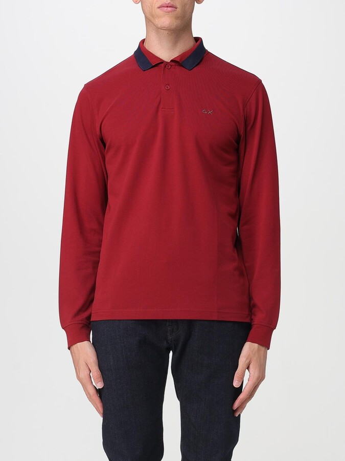Sun 68 Polo Shirt SUN68 Men color Burgundy