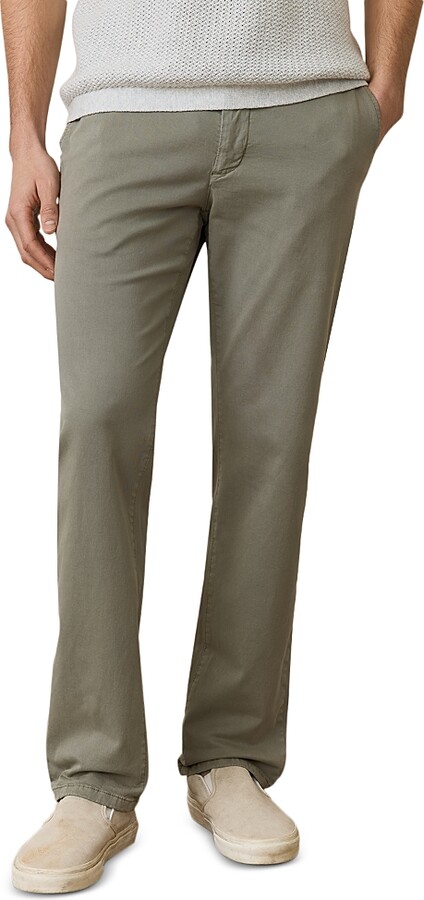 Marine Layer Saturday Slim Straight Fit Twill Chino Pants