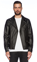 Thumbnail for your product : Obey Saint Bastards Leather Jacket