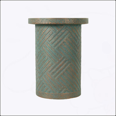 Orren Ellis Outdoor End Tables for Patio, Garden Accent Table, Modern Small Round Side Table for Indoor and Outdoor Use