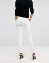 Thumbnail for your product : ASOS DESIGN Pencil Straight Leg Jeans in Villa Blanca White