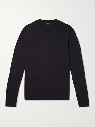 Theory Slim-Fit Wool Sweater - Men - Purple - XS