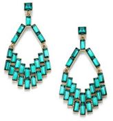 Thumbnail for your product : ABS by Allen Schwartz Box of Jewels Baguette Chandelier Earrings