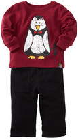Thumbnail for your product : Charlie Rocket Long Sleeve Penguin Thermal Top & Pant Set (Baby Boys)