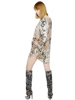 Thumbnail for your product : Emilio Pucci Studded & Printed Silk Cady Dress