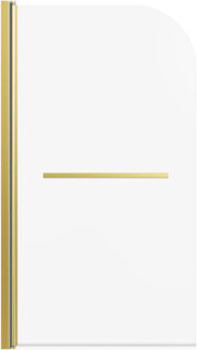 Ceballos 31 In. W * 55 In. H Frameless Shower Doors For Bathtub