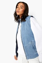 Thumbnail for your product : boohoo Denim Puffer Gilet