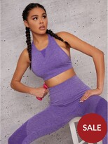 Thumbnail for your product : Chi Chi London Essie Sports Bra - Purple