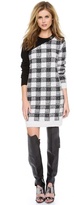 Thumbnail for your product : 3.1 Phillip Lim Plaid Block Dress with Buckle