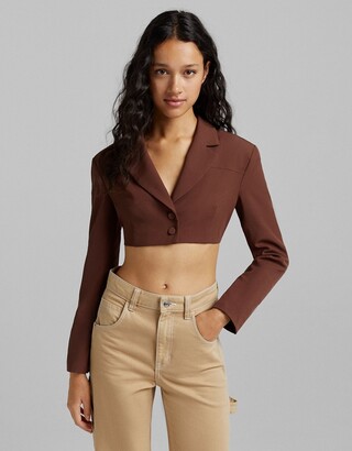 Bershka Women's Blazers | Shop The Largest Collection | ShopStyle
