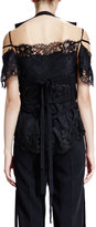 Thumbnail for your product : Givenchy Button-Front Backless Vest, Black