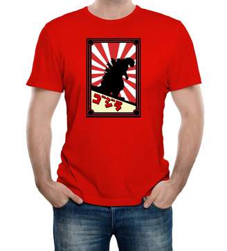 Bullshirt's Men's Japanese Monster T-Shirt. (XXXL, )