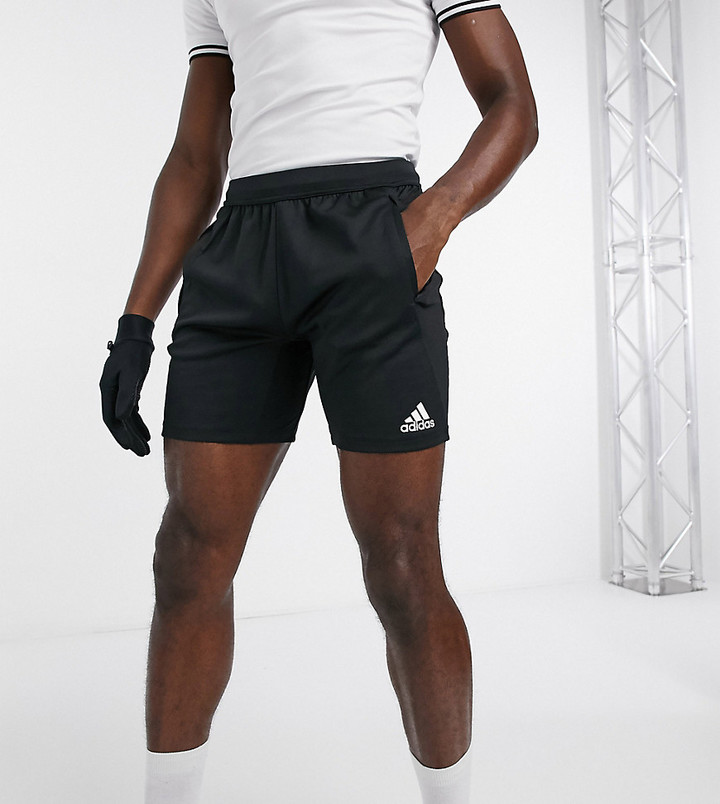 adidas 4KRFT primeblue shorts in black - ShopStyle