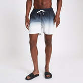 Thumbnail for your product : River Island Black dip dye swim shorts