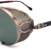 Thumbnail for your product : Matsuda Steampunk oval framed sunglasses