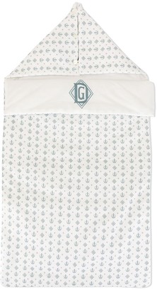 Dolce & Gabbana Children Monogram Print Sleeping Bag