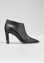 Thumbnail for your product : Jimmy Choo Merche Soft Leather Low-Cut Booties