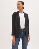 Thumbnail for your product : Jigsaw Check Portofino Suit Jacket