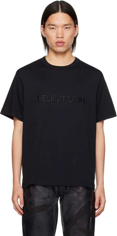 HELMUT LANG レア　Tシャツ Helmut Lang ロゴ Tシャツ | ブラウン | FARFETCH JP