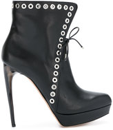 Alexander McQueen - heeled boots 