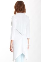 Thumbnail for your product : Autumn Cashmere Draped Pointelle Knit Open Cardigan