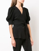 Thumbnail for your product : Proenza Schouler Crepe Wrap Top