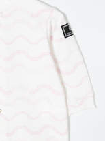 Thumbnail for your product : Versace wavy logo stripe pyjama
