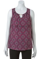 Thumbnail for your product : Dana Buchman floral embellished top - women's