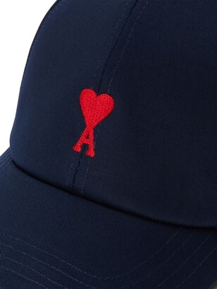 AMI Paris Embroidered-Logo Baseball Cap