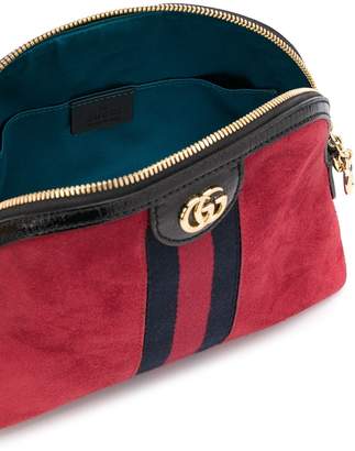 Gucci Pre-Owned striped detail GG shoulder bag