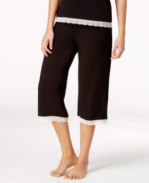 Cosabella Majestic Lace-Trim Capri Pajama Pants MAJES5471