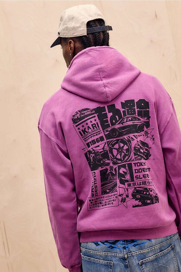 iets iets Hyacinth Hoodie Purple XS at Urban