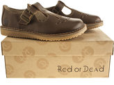 Thumbnail for your product : Red or Dead Womens Black Patent Jade Flats