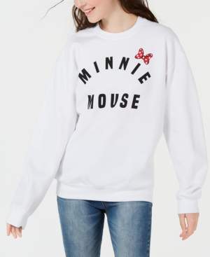 Hybrid Disney by Juniors' Minnie Mouse Bow Sweatshirt