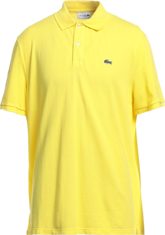 Lacoste Men's Yellow Polos | ShopStyle