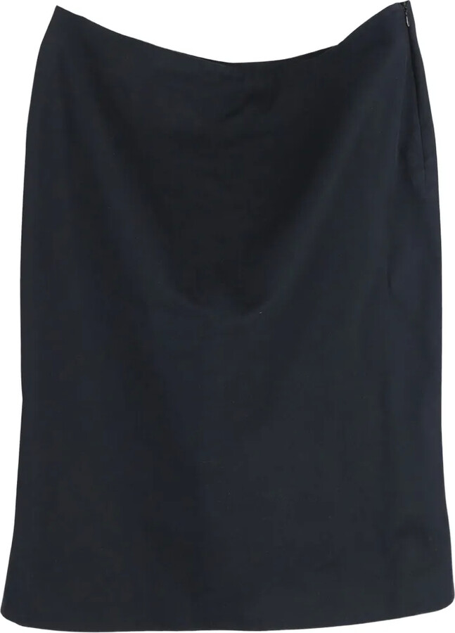 Alexander McQueen Pre-Owned Black Skirt