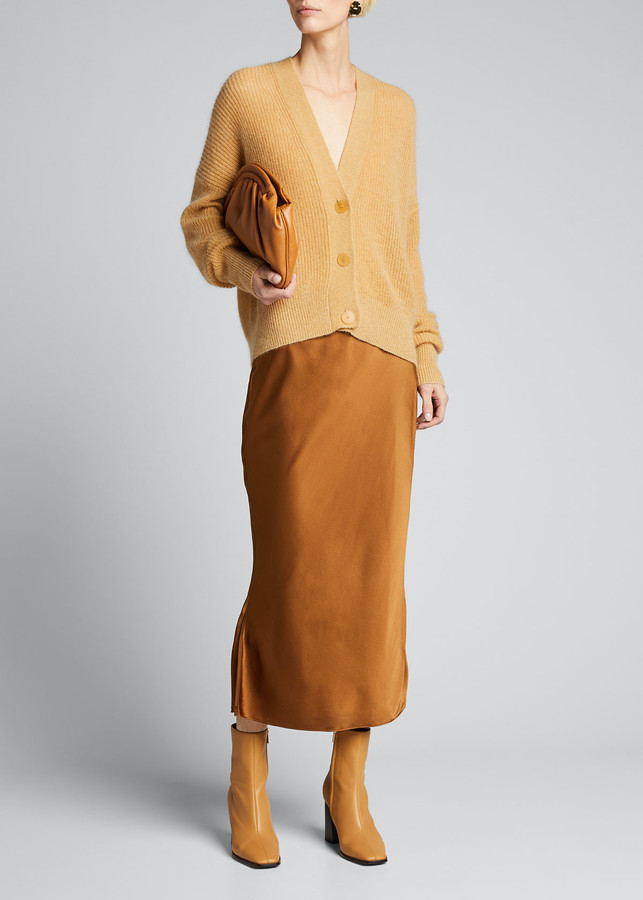 vince open front cardigan