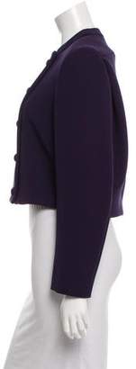 Carven Cropped Crepe Jacket w/ Tags