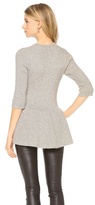Thumbnail for your product : Derek Lam 10 Crosby Peplum Sweater