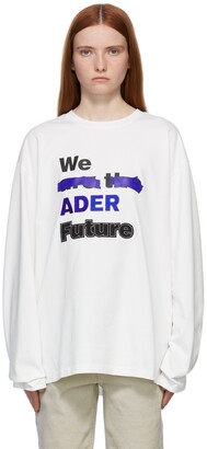 Ader Error Off-White 'We Are The Ader Future' Long Sleeve T-Shirt