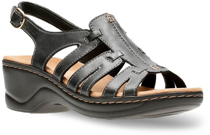 clarks lace up sandals